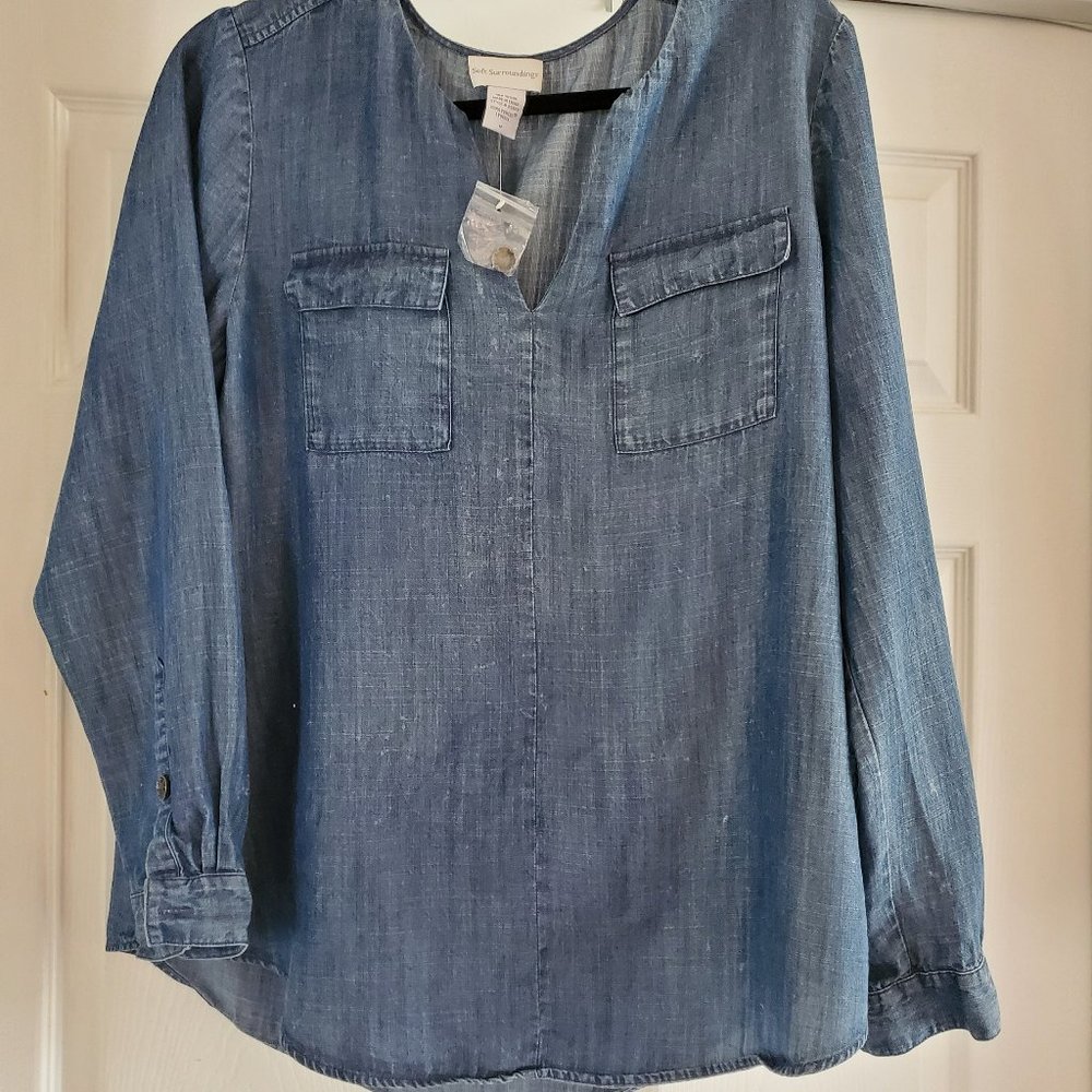 Soft Surroundings Blouse NWT